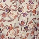 Beige Floral Ruffle High Low Maxi Dress - Image 6