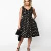 Black Bee Swing Dress