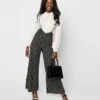 Black Ditsy Floral Jordan Suspender Jumpsuit