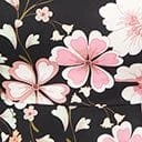 Black & Pink Cherry Blossom Swing Dress - Image 4