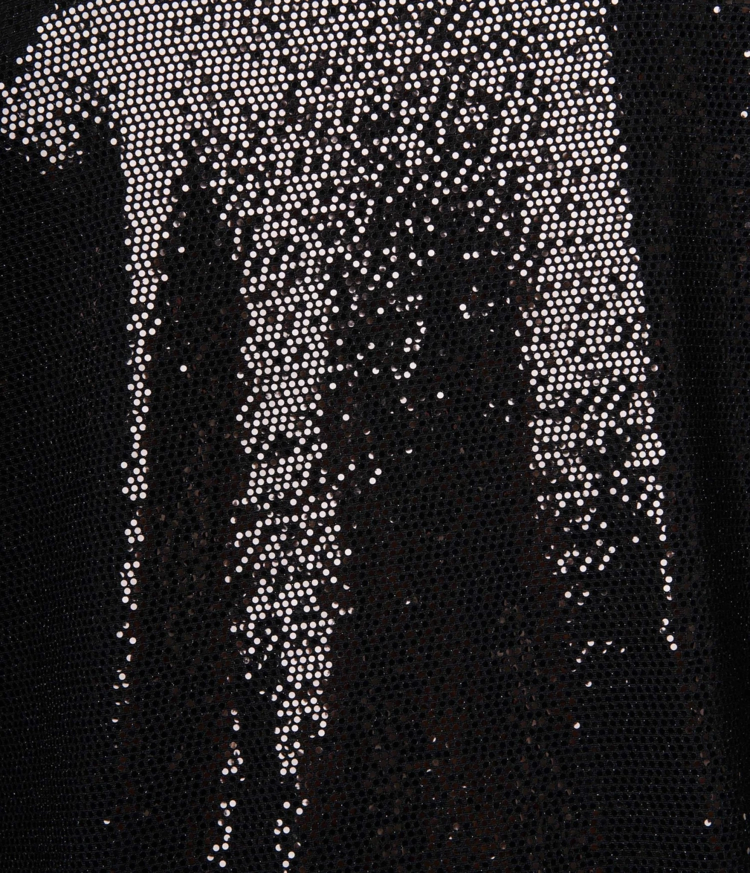 Black Sequin Glitter Cardigan - Image 3