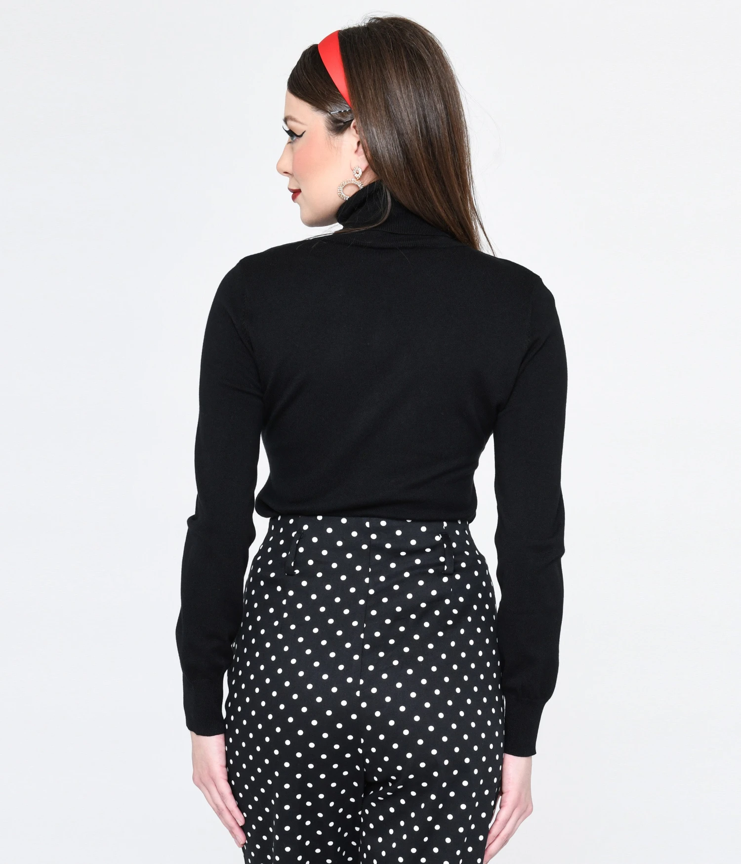 Black Slowpoke Turtleneck Sweater - Image 3