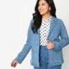 Denim Washed Blazer