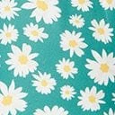 Green & White Daisy Midi Dress - Image 4