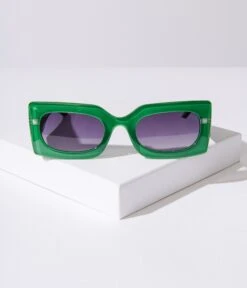 Kelly Green Funky Sunglasses