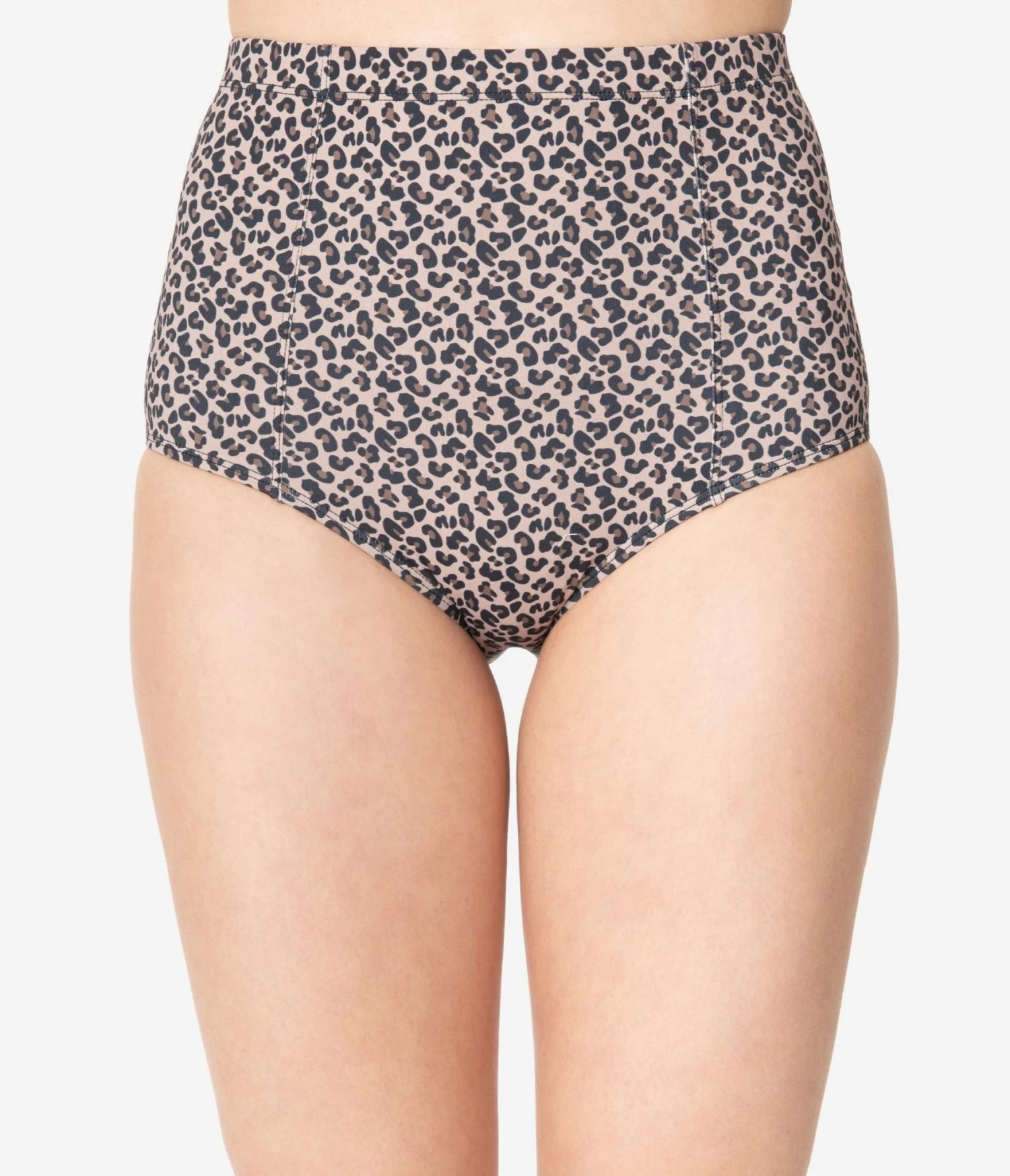 Kingdom & State Leopard Print High Waist Bombshell Swim Bottom - Image 2