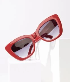 Lady In Red Cat Eye Sunglasses