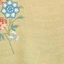 Light Yellow Floral Embroidery Woven Top - Image 6