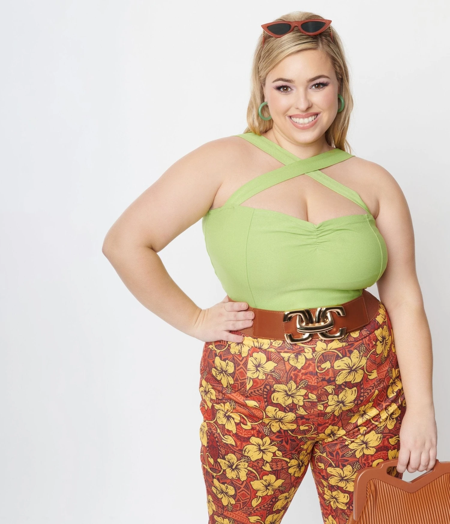 Lime Green VaVaVoom Top - Image 4