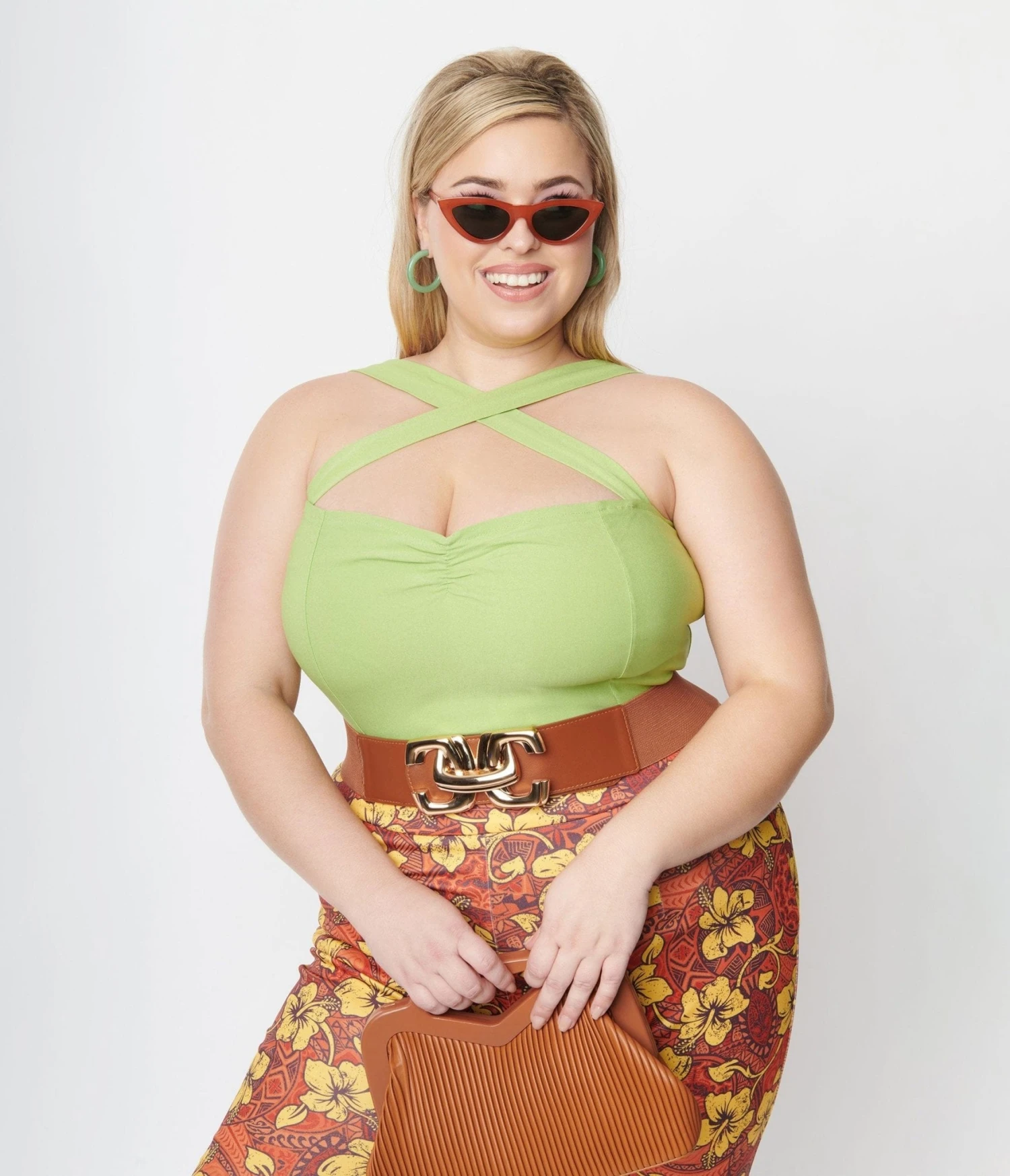 Lime Green VaVaVoom Top - Image 3