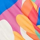 Multicolor Orchard Wrap Dress - Image 6