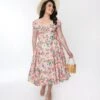 Pink Lemon & Orange Blossom Swing Dress