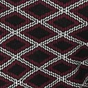 Smak Parlour Black & Burgundy Plaid Owl Sweater - Image 4