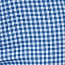 Smak Parlour Blue Gingham Tulip Pocket Smarty Pants Capri - Image 6