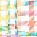 Smak Parlour Medium Rainbow Gingham Flare Jumpsuit - Image 6