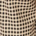 Unique Vintage Black & Beige Plaid Thelma Suspender Pants - Image 6