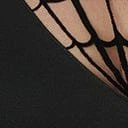 Unique Vintage Black Spiderweb Devon Swing Dress - Image 6