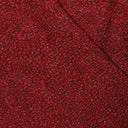 Unique Vintage Burgundy & Black Dot Carmen Faux Wrap Sweater - Image 6