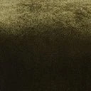 Unique Vintage Deep Olive Green Velvet Faux Bow Devon Swing Dress - Image 4