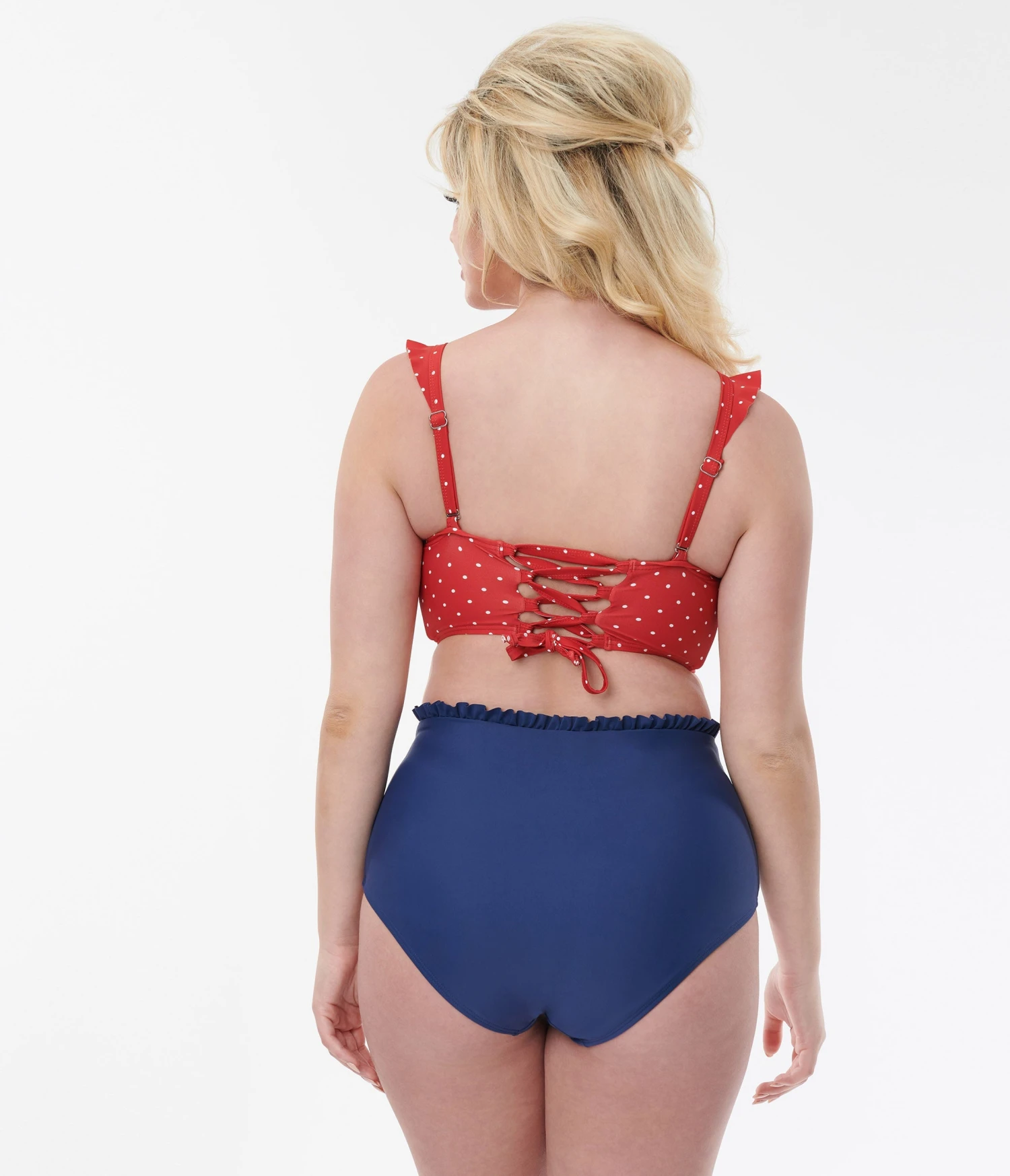 Unique Vintage Navy Cape May Swim Bottoms - Image 3