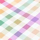 Unique Vintage Pastel Madras Gingham Marlene Crop Swim Top48 - Image 6