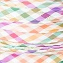 Unique Vintage Pastel Madras Gingham Monroe Swim Bottom - Image 6