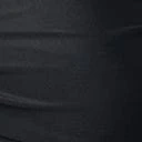 Unique Vintage Plus Size Black Shirred Bow Bandeau Swim Top - Image 6