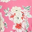 Unique Vintage Plus Size Fuchsia Floral Flutter Sleeve Swing Dress - Image 6