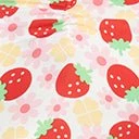 Unique Vintage Plus Size Pink Floral Strawberries Dakota Flare Dress - Image 4