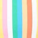 Unique Vintage Plus Size Rainbow Striped Cape May Swim Bottoms - Image 6