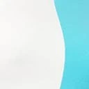 Voodoo Vixen Aqua Blue & White Mod Colorblock Shift Dress - Image 6